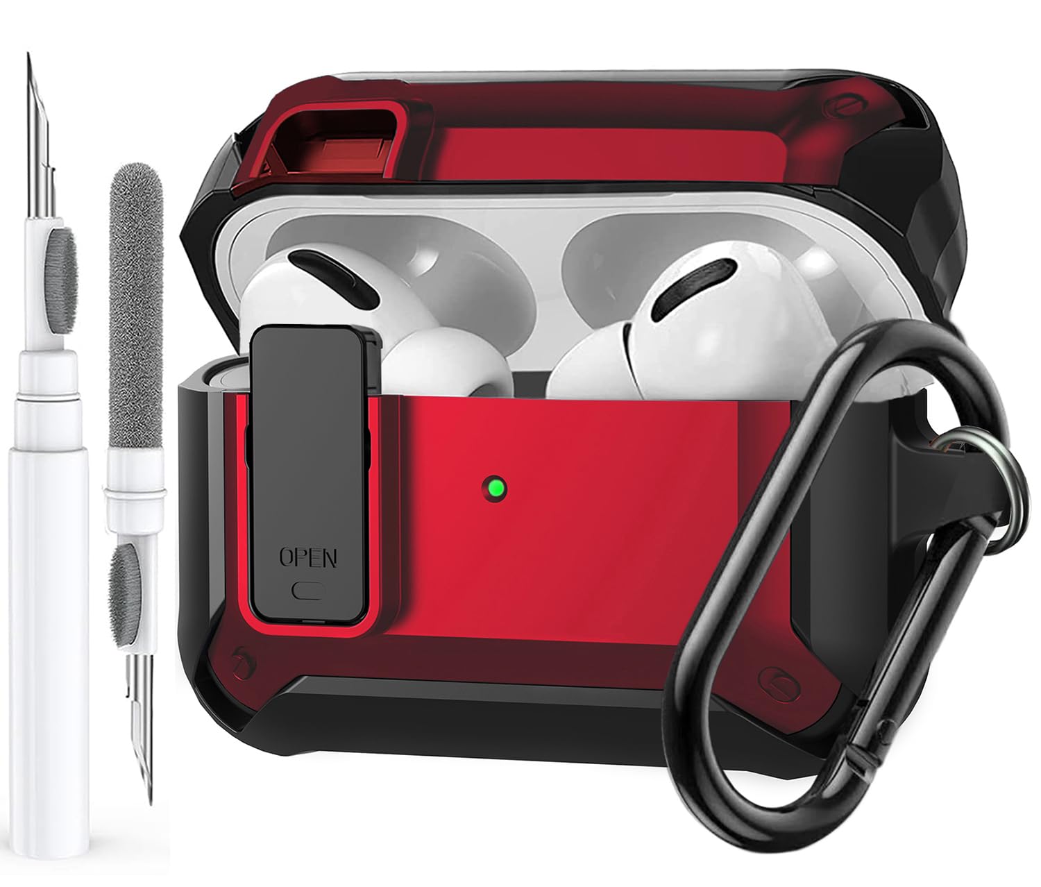Amazon.com: Olytop for Airpods Pro 2/1 Gen Case Cover with Lock